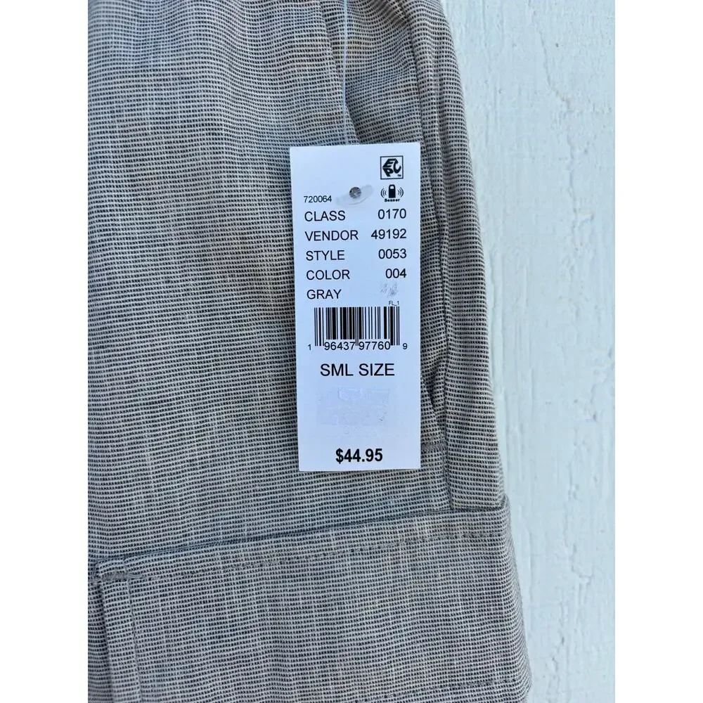 NWT Pacsun Cargo Shorts, Elastic Waist, Gray, Size S - Picture 2 of 5
